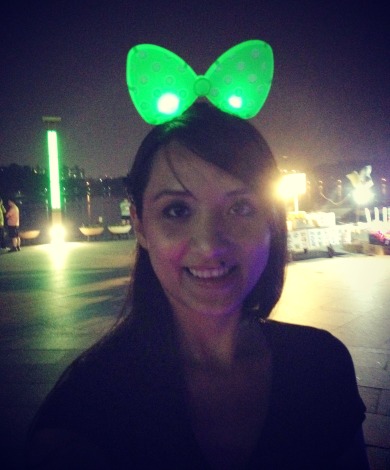 Ahhh. Lighted headband, where have you been all my life?