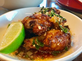 Thai Nuoc Cham Wings– Wings & Drums, Peanuts, Mint, Cilantro
